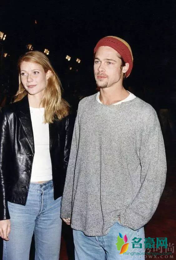 　Gwyneth Paltrow和Brad Pitt