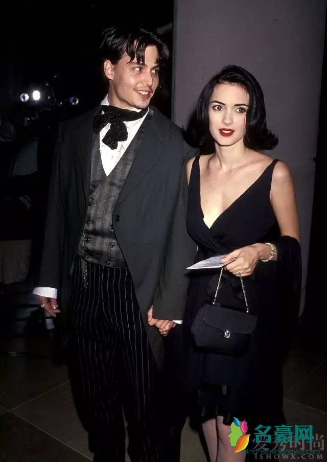Winona Ryder与Johnny Depp