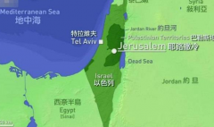 以色列有多大的面积 一起来看一下那些海岸线比较