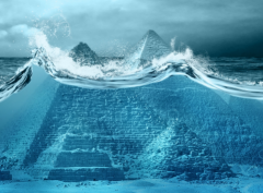 出现在海底深处的金字塔 海底金字塔是史前文明存