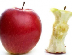 吃苹果啃到核对身体好吗