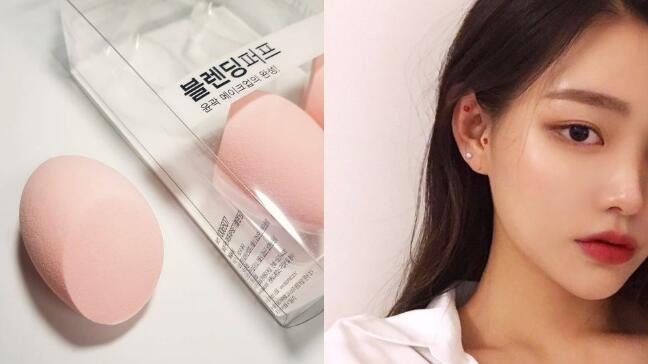 不想要底妆厚重粉扑一定要选好 最爱拿来打造薄透