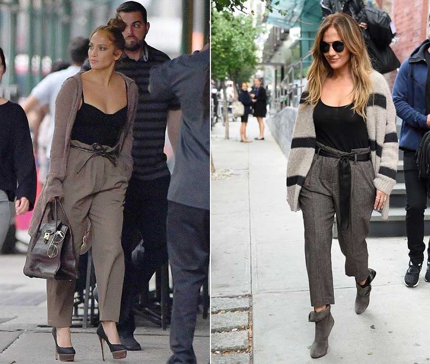 纸袋裤jlo Jennifer Lopez