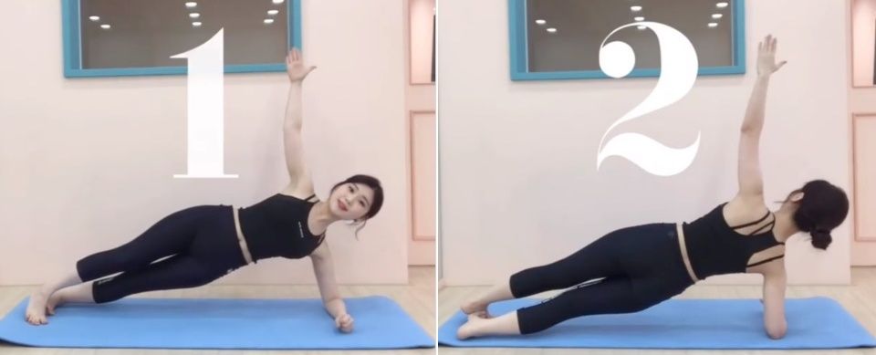 韩国教练“棒式变化款”瘦全身！ 3个居家棒式动作，两周腹肌浮出，腰更紧实、燃脂超有感！