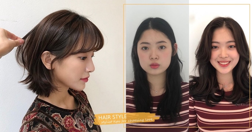 发型师公开不同脸型的小脸发型范本，选对发型差异