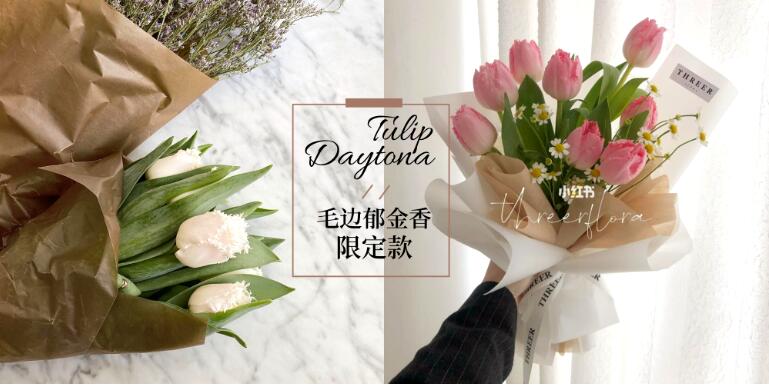 毛边郁金香就像穿上流苏裙子 花语是：爱的表白和