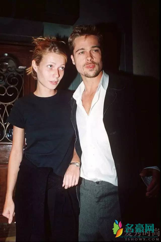 　Gwyneth Paltrow和Brad Pitt