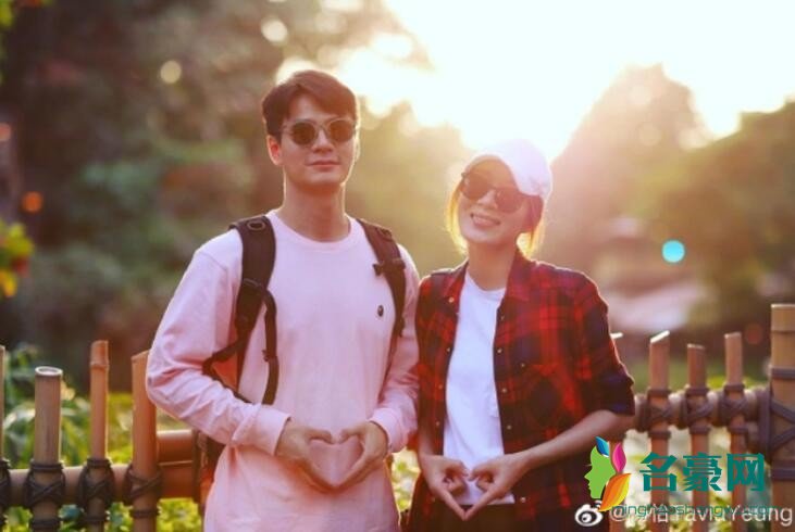 杨怡夫妇近照