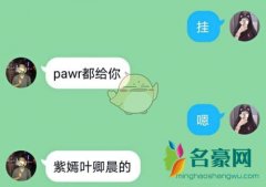 pawr都给你是什么意思网络用语 缩写的网络用语