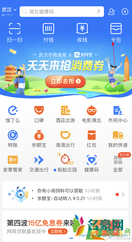 支付宝消费券可以线上使用吗4