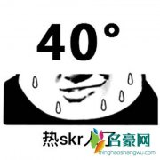 热skr人是什么梗什么意思 热skr人出处在哪