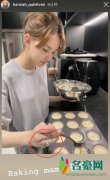 昆凌居家为儿女下厨 素颜出镜皮肤吹弹可破