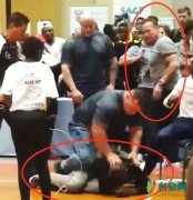 施瓦辛格遭人飞踹 事后才知道自己被粉丝攻击