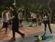 周杰伦昆凌打篮球 昆凌立马投篮十分精准引热议