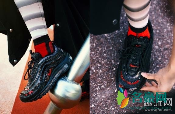 李娜专属配色Air max 97上脚图赏析 Air max 97李娜配色入手渠道