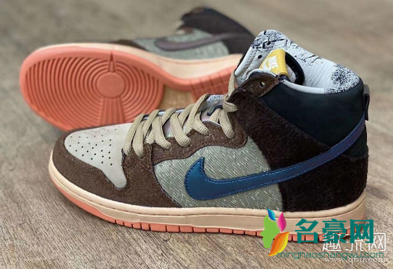 Concepts x Dunk High“ Duck” 上脚街拍图 CNCPTS x Dunk SB 实物细节