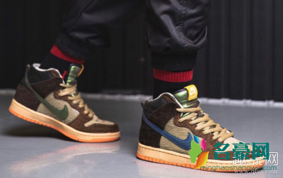 Concepts x Dunk High“ Duck” 上脚街拍图 CNCPTS x Dunk SB 实物细节