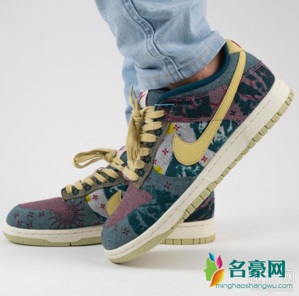 Dunk Low全新水洗柠檬配色上脚,奇奇怪怪,可可爱爱!(图文)