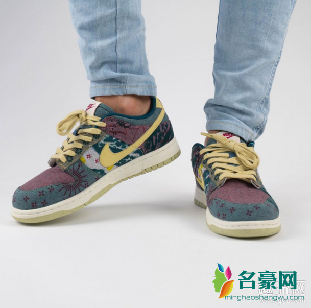 Dunk Low全新水洗柠檬配色上脚,奇奇怪怪,可可爱爱!(图文)