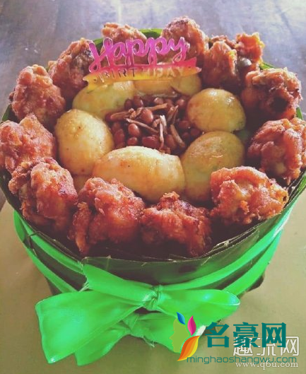 红烧肉蛋糕怎么做 红烧肉米饭蛋糕造型图片