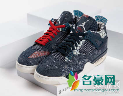 AJ4刺子绣上脚穿搭赏析 AJ4刺子绣怎么清洗