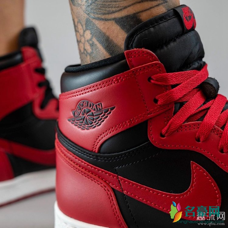 AJ1反转黑红配色上脚 AJ1反转黑红配色发售