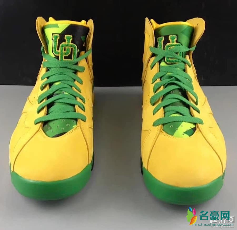 AJ7俄勒冈配色实物赏析 AJ7俄勒冈配色上脚效果