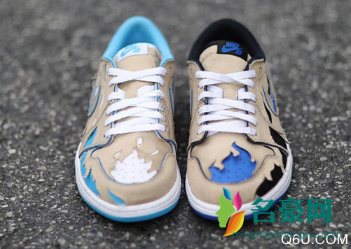 NIKE SB X AJ1 LOW“火焰”刮刮乐上脚图 NIKE SB X AJ1 LOW刮刮乐怎么刮