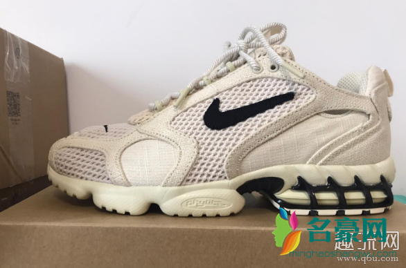 Stussy x Nike Spiridon Cage2沙漠灰女生上脚搭配图 Stussy x Nike联名价格趋势