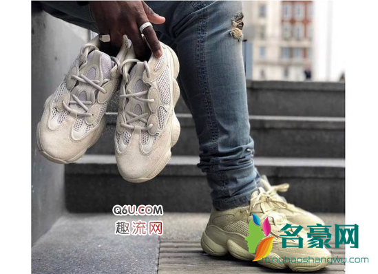 yeezy 500黄月亮好看吗 yeezy 500 “Supermoon yellow”上脚效果