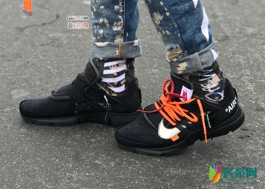 OW x 耐克Air Presto 2.0上脚图 OFF WHITE联名耐克Presto上脚赏析