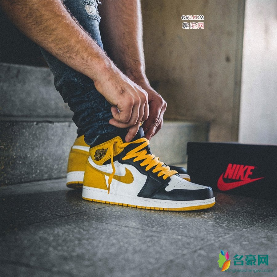 AJ1黄麂皮上脚怎么样 AJ1“Yellow Ochre”上脚搭配图