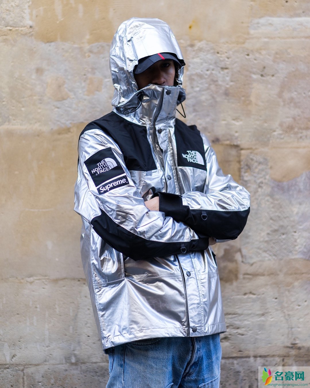 Supreme x TNF 2018怎么搭配 Supreme联名北面搭配街拍