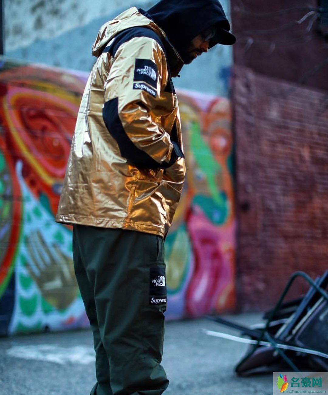 Supreme x TNF 2018怎么搭配 Supreme联名北面搭配街拍