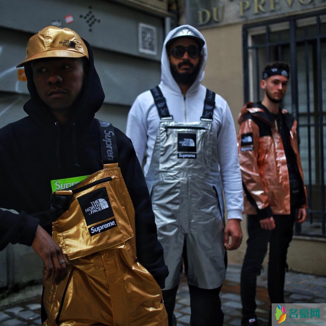 Supreme x TNF 2018怎么搭配 Supreme联名北面搭配街拍
