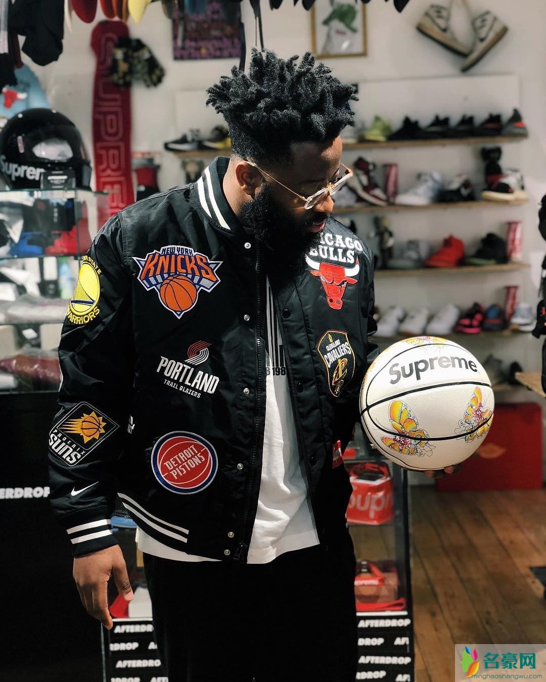 Supreme X NBA系列街拍图集 Supreme X NBA系列搭配展示