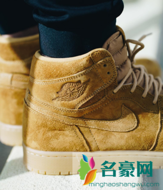 AJ1复刻版小麦配色好看吗  Air Jordan 1 “Wheat”上脚美图