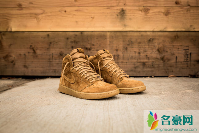 AJ1复刻版小麦配色好看吗  Air Jordan 1 “Wheat”上脚美图