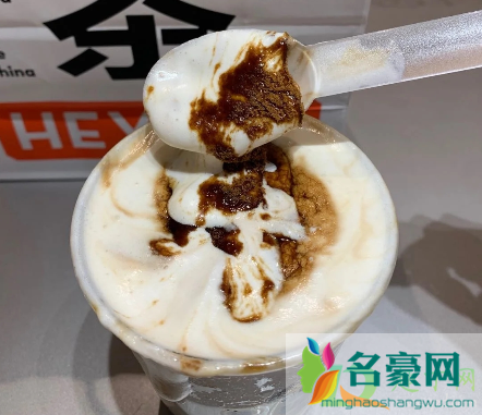 喜茶冰博克厚牛乳波波好喝吗3