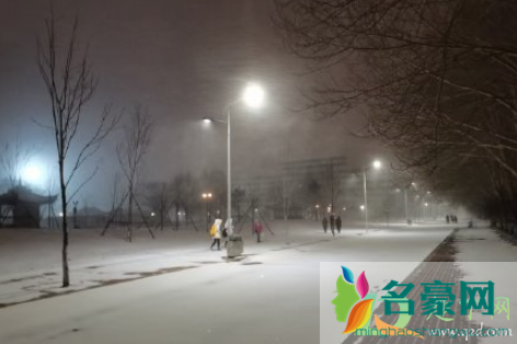 2020-2021年哈尔滨冬天雪量大不大1