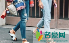 平底凉拖 尖头凉拖