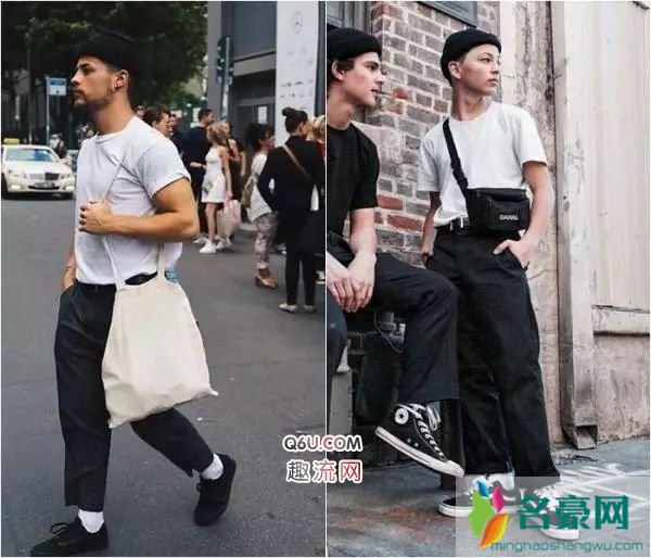 基础款T恤怎么穿搭好看 男生基础款T恤穿搭手册