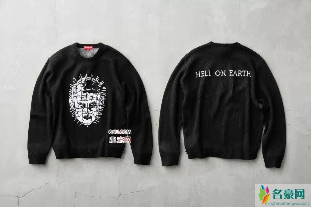 Supreme针头鬼系列怎么搭配 Supreme HELLRAISER联名款搭配图集