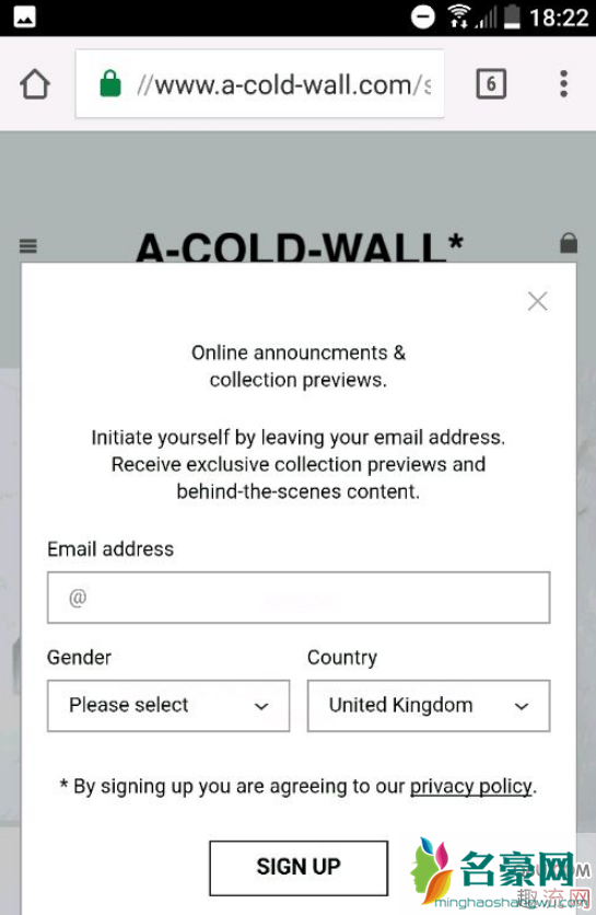 A COLD WALL什么牌子 A COLD WALL到哪买