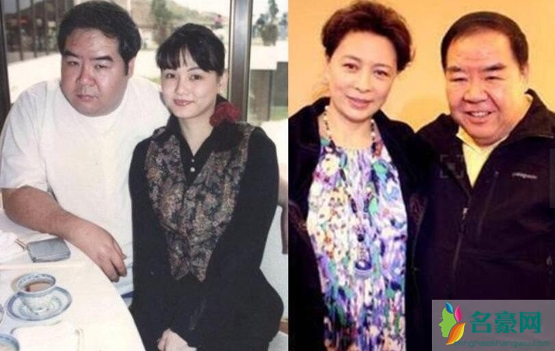 郑则仕和妻子合影