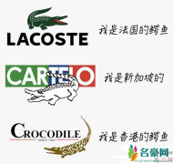 法国鳄鱼、鳄鱼恤和卡帝乐鳄鱼标志区别是什么？