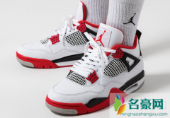 AJ4白红上脚美图赏析 AJ4白红怎么清洗保养