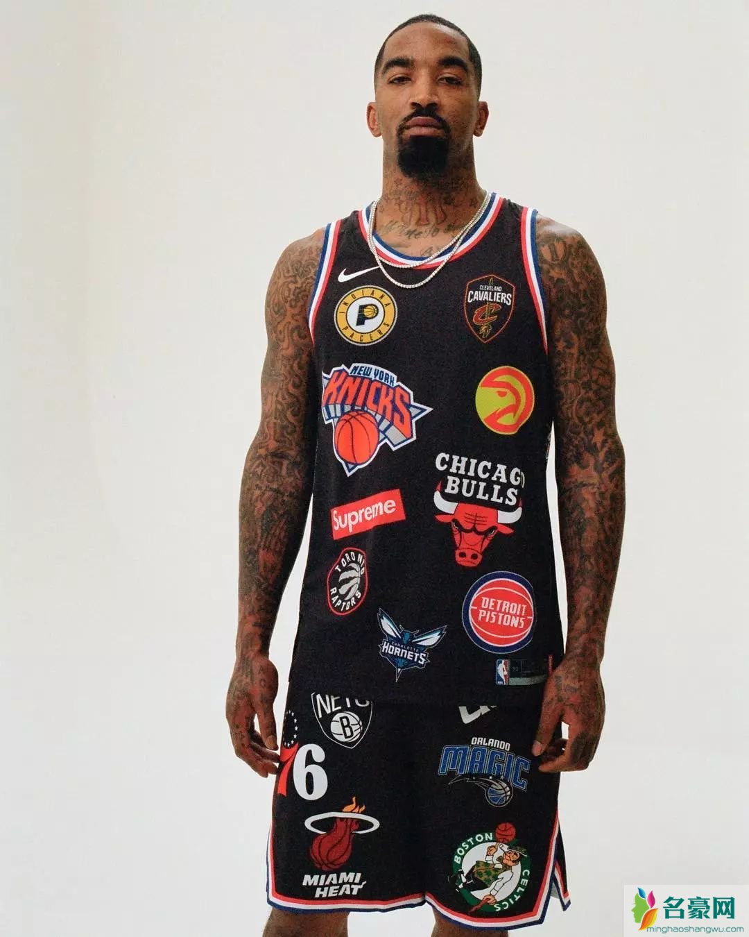 Supreme耐克NBA系列怎么搭配 NBA球衣球裤搭配指南