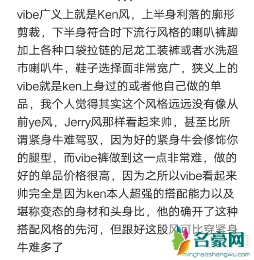 vibe风格是什么意思 vibe风格属于高街吗