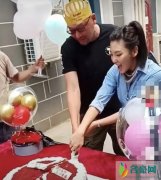 张雨绮片场庆生 在片场又扭又跳心情相当不错